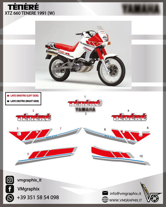 XTZ 660 TENERE 3YF 1991