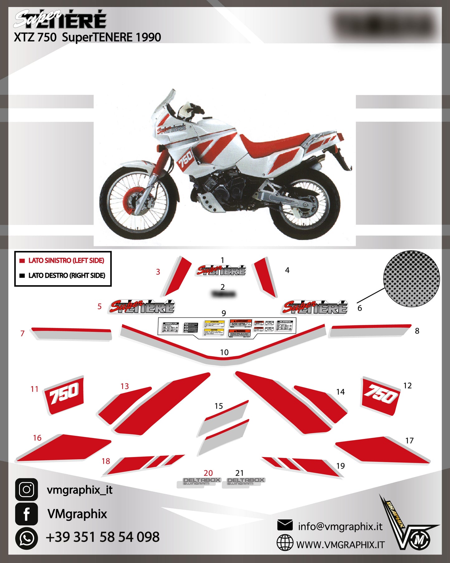 XTZ 750 Super TENERE 1990