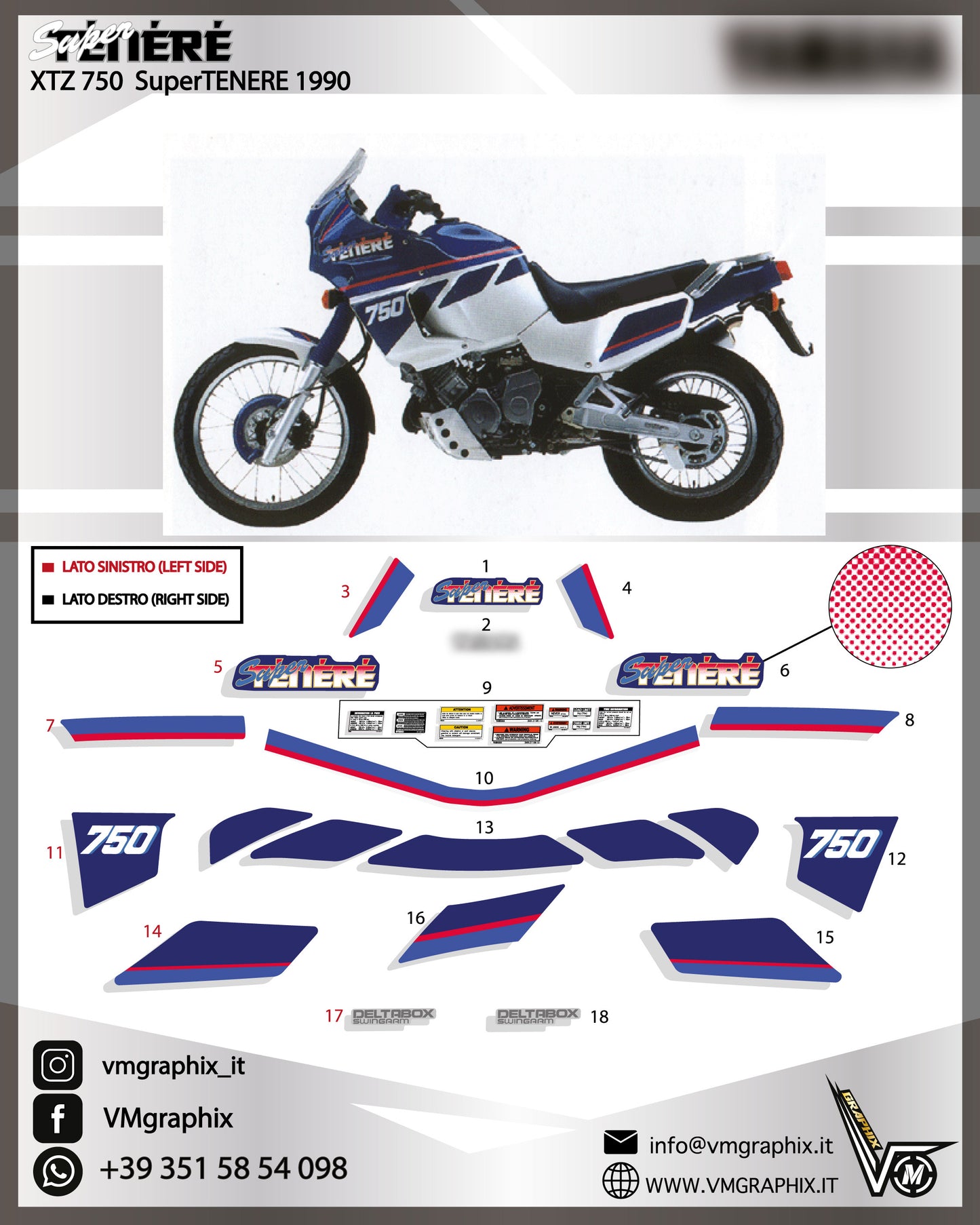 XTZ 750 Super TENERE 1990