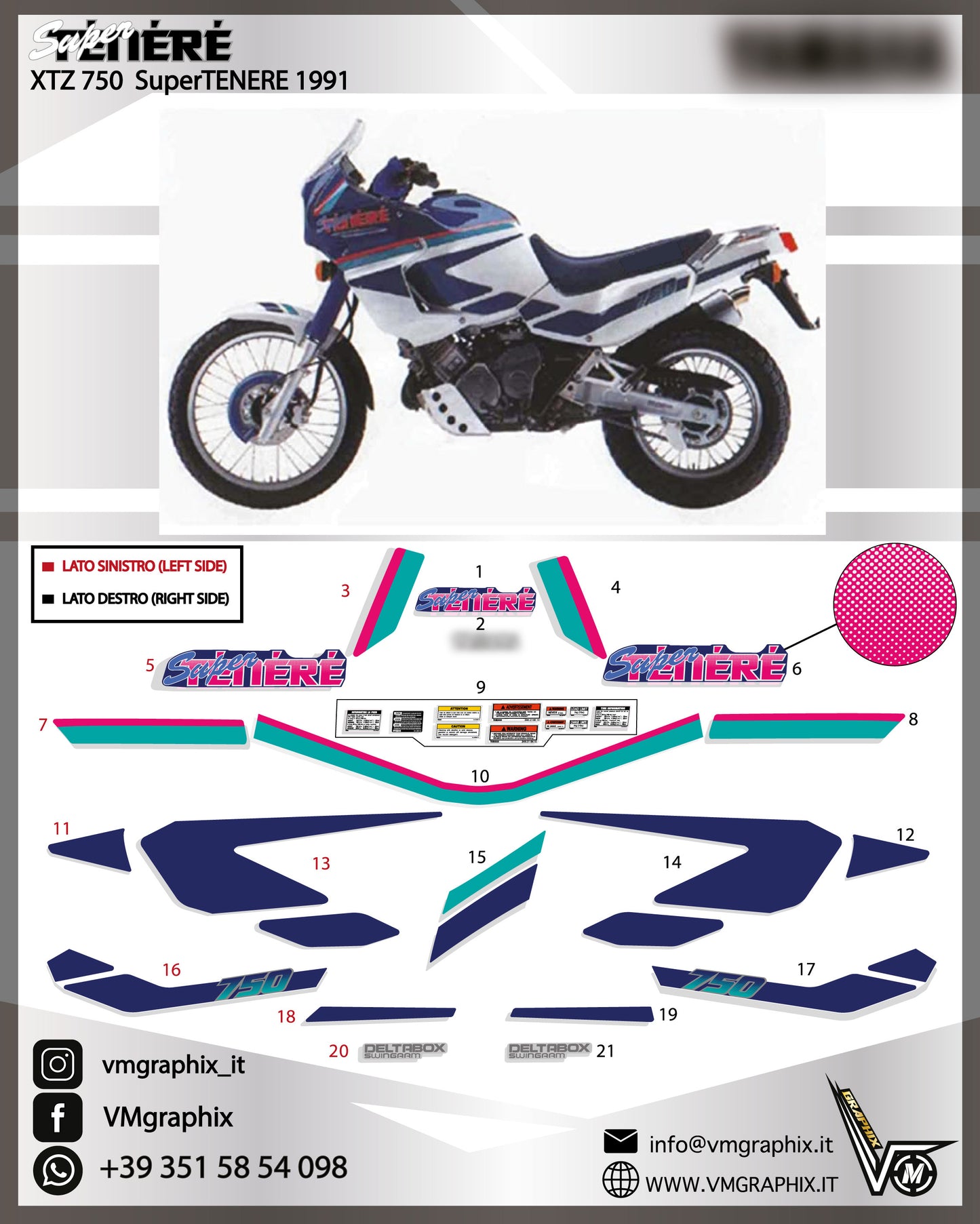 XTZ 750 Super TENERE 1991