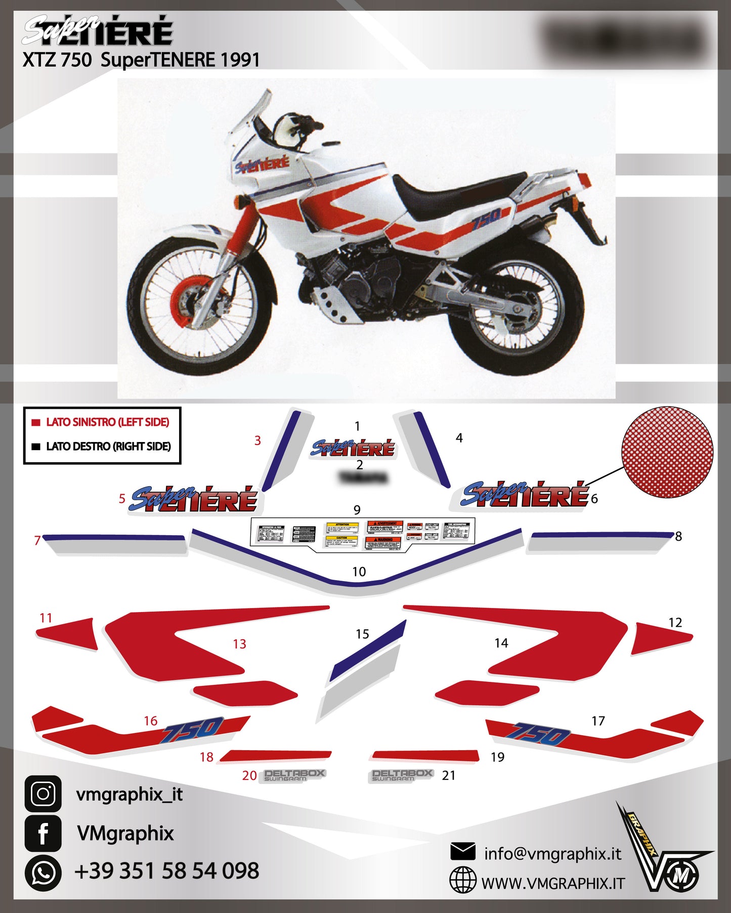 XTZ 750 Super TENERE 1991