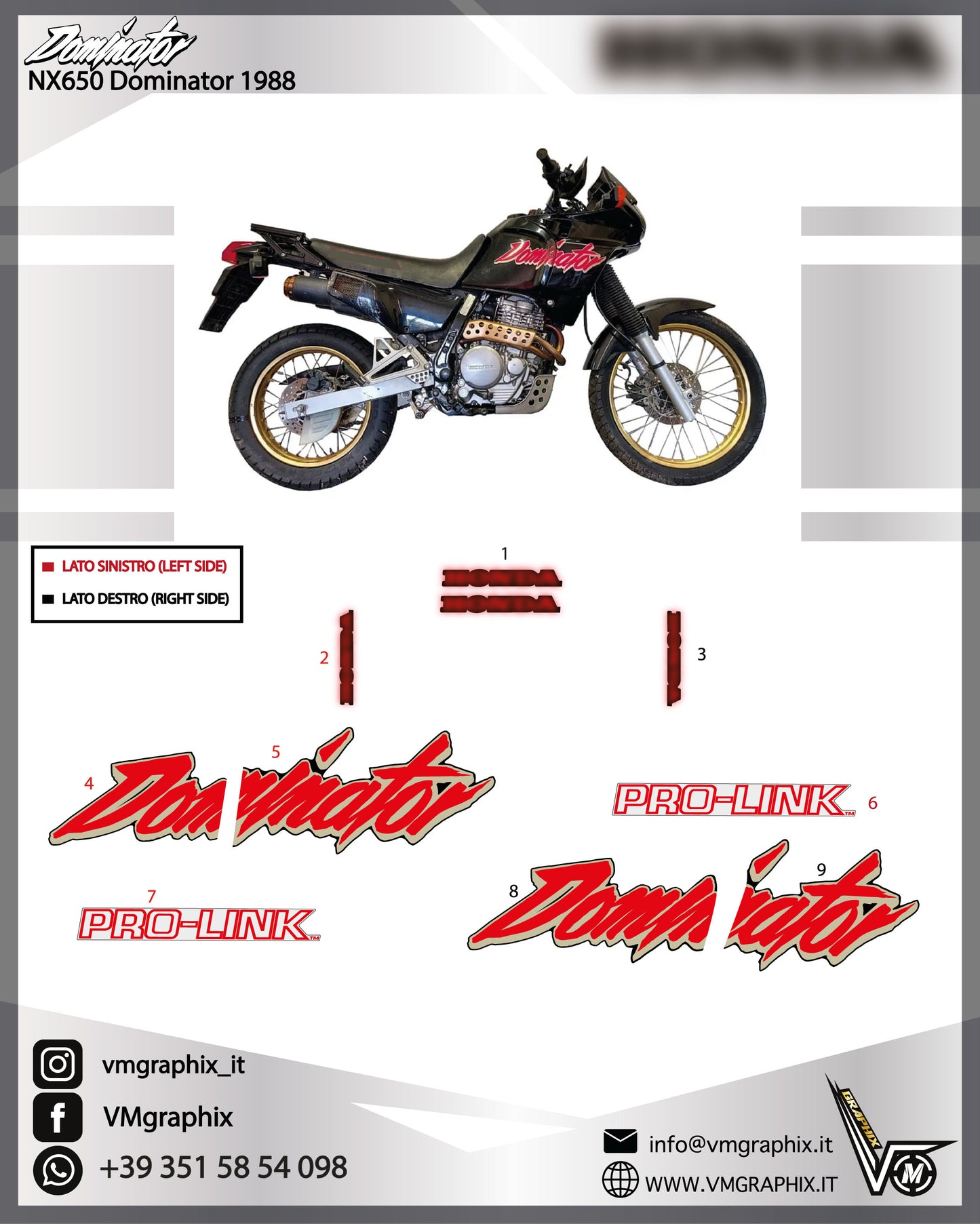 DOMINATOR NX 650 1988