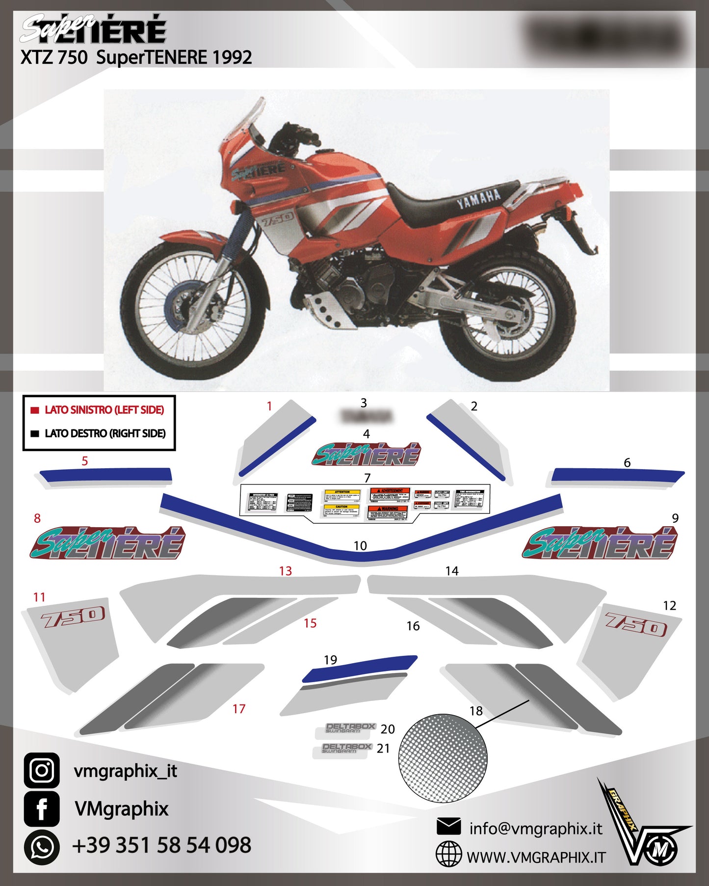 XTZ 750 Super TENERE 1992