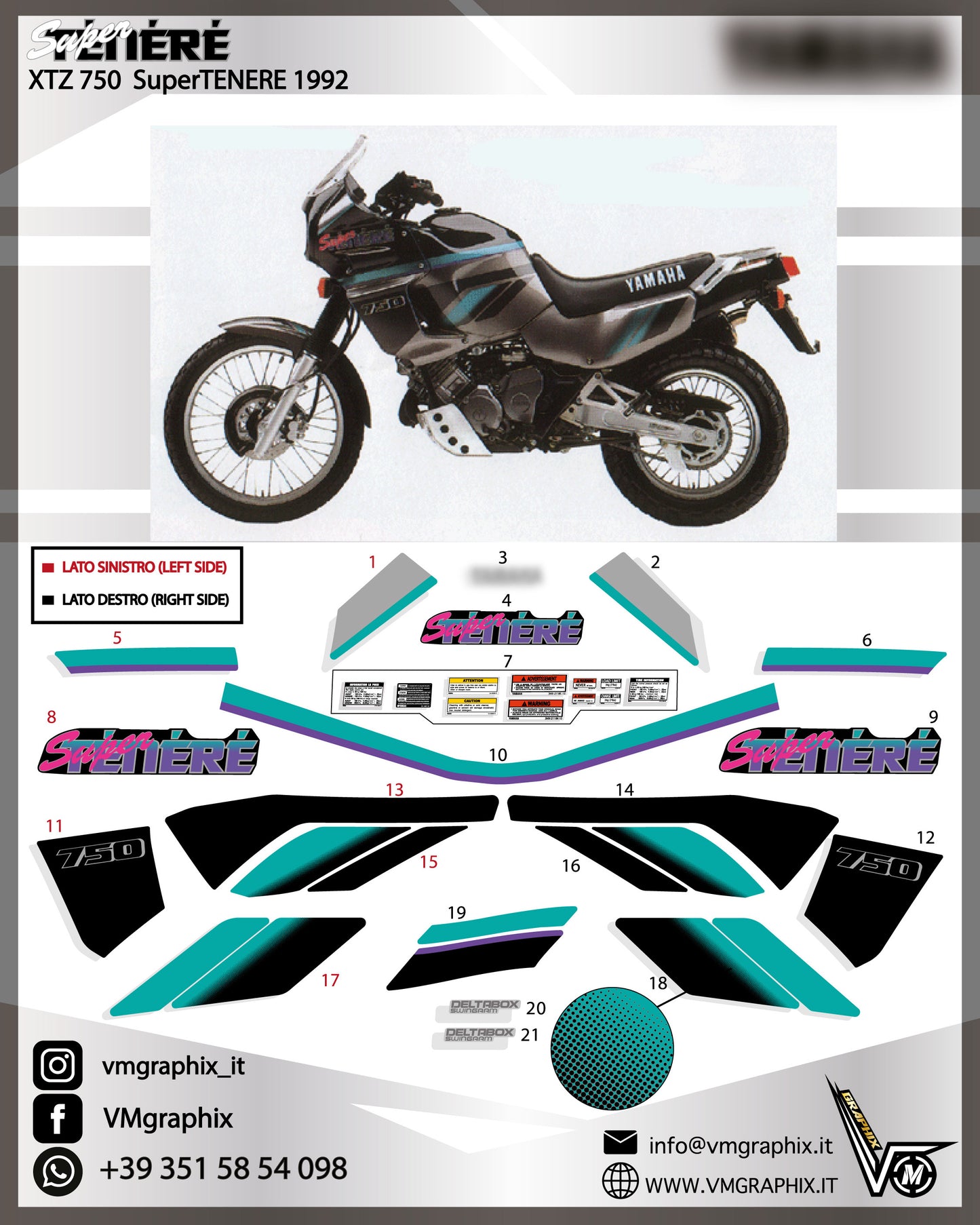 XTZ 750 Super TENERE 1992