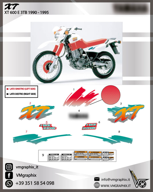 XT 600 E 3TB 1990 - 1995