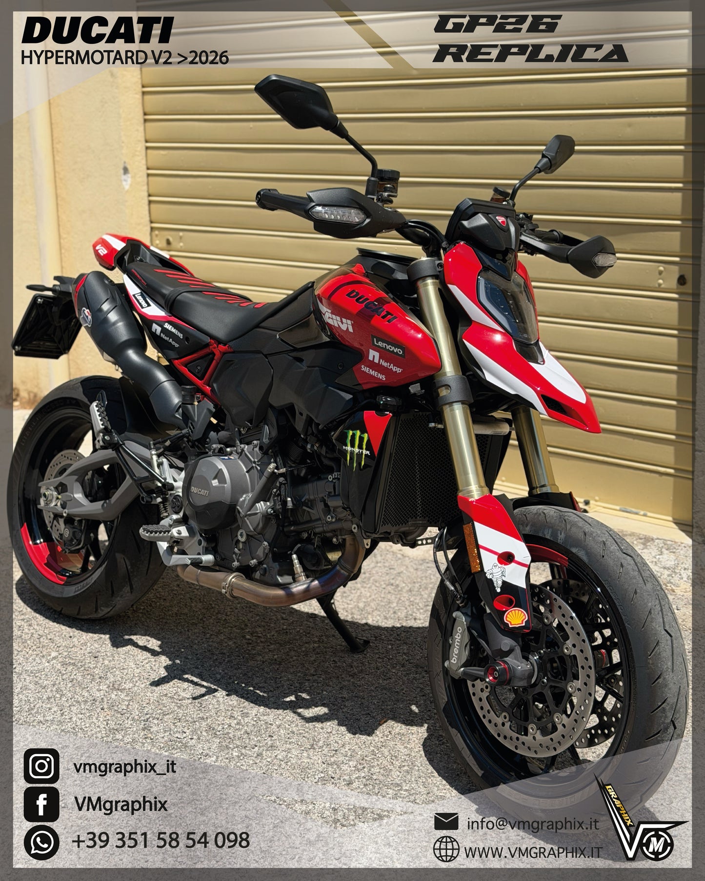 HYPERMOTARD V2 >2026 GP26 REPLICA