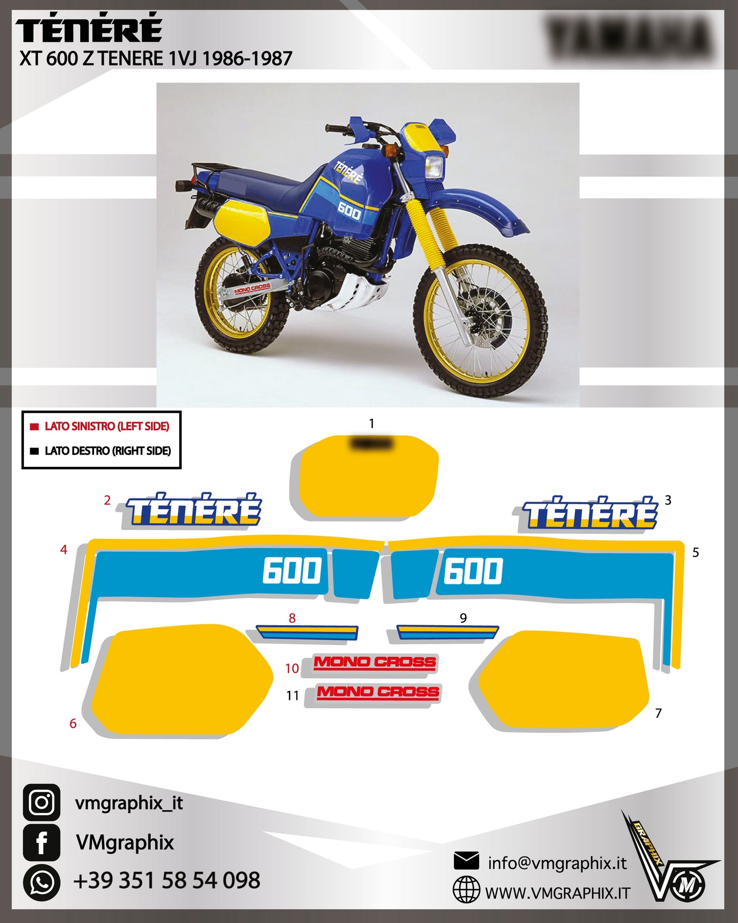 XT 600 Z TENERE 1VJ