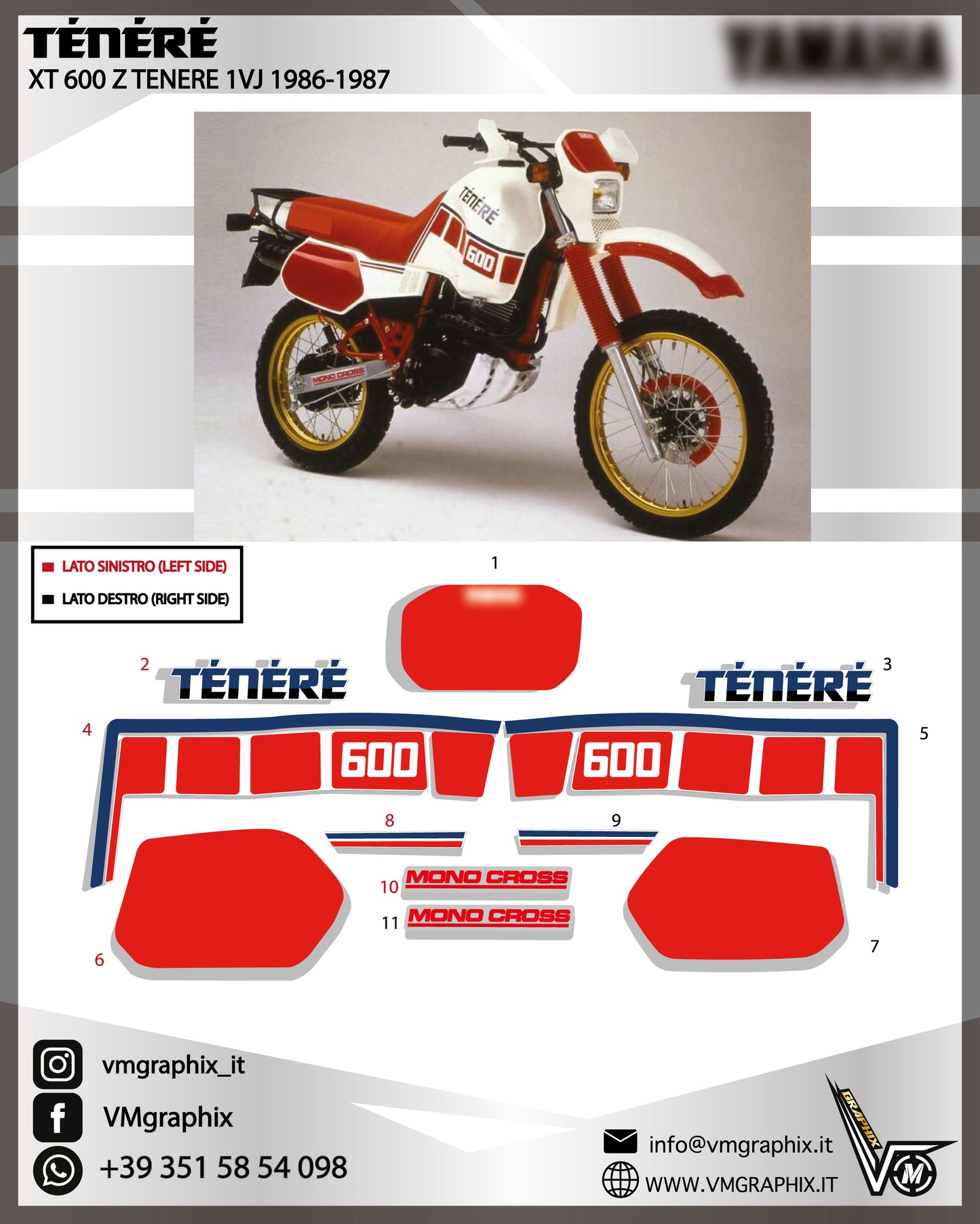XT 600 Z TENERE 1VJ