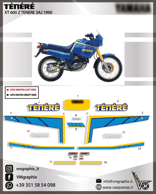 XT 600 Z TENERE 3AJ 1990