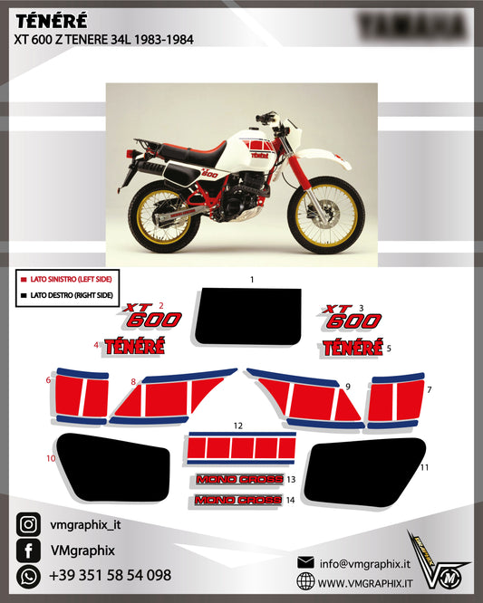 XT 600 Z TENERE 34L
