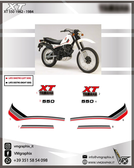 XT 550 1982 - 1984