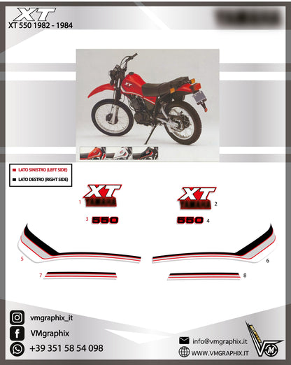 XT 550 1982 - 1984