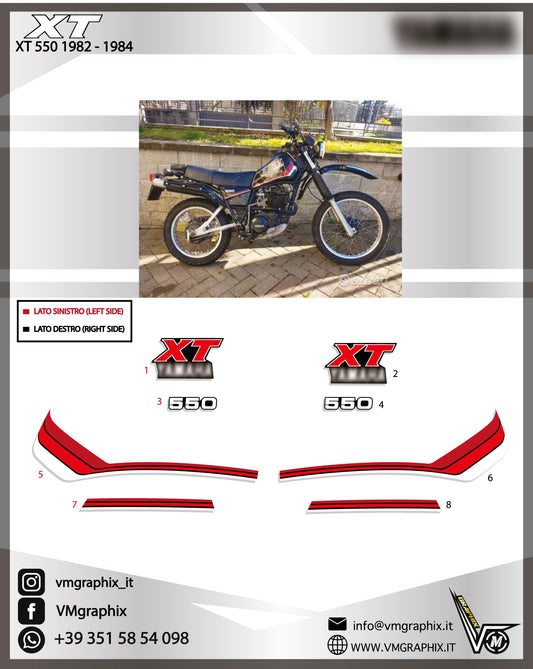 XT 550 1982 - 1984