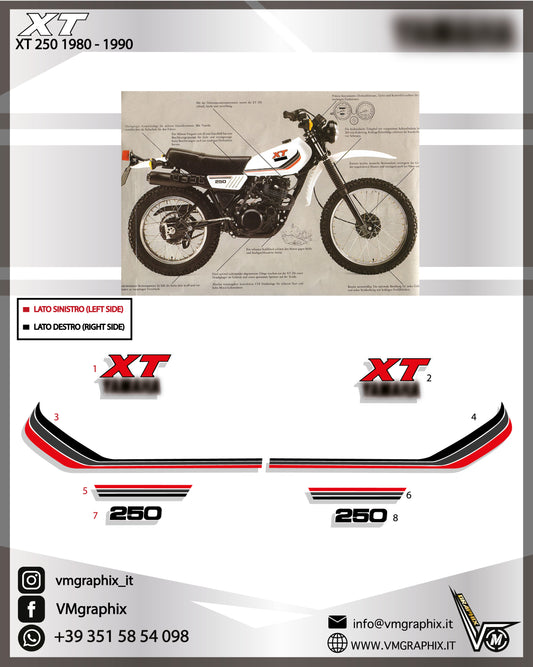 XT 250 1980 - 1990