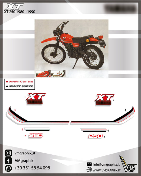 XT 250 1980 - 1990
