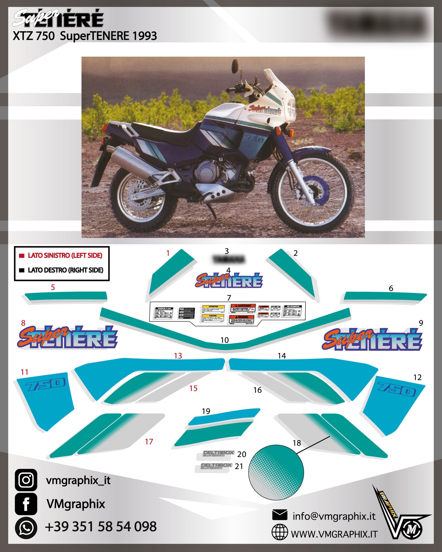 XTZ 750 Super TENERE 1993