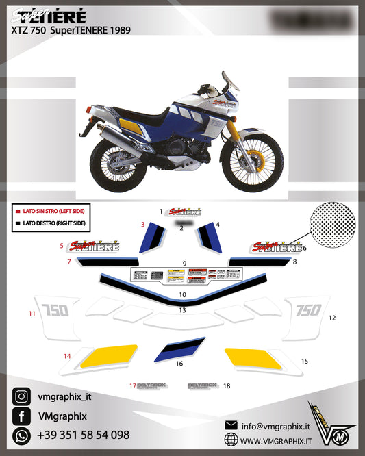 XTZ 750 Super TENERE 1989