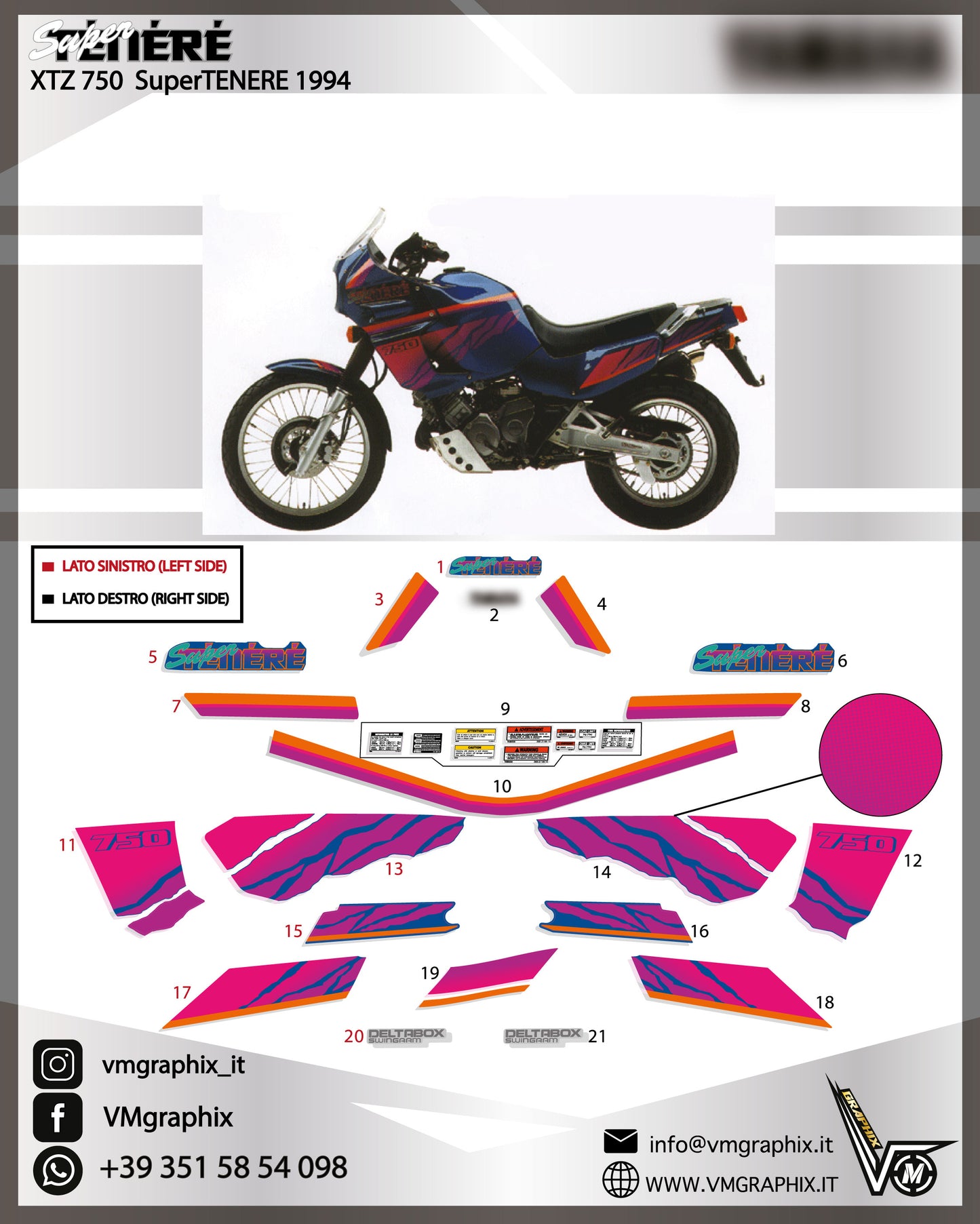 XTZ 750 Super TENERE 1994