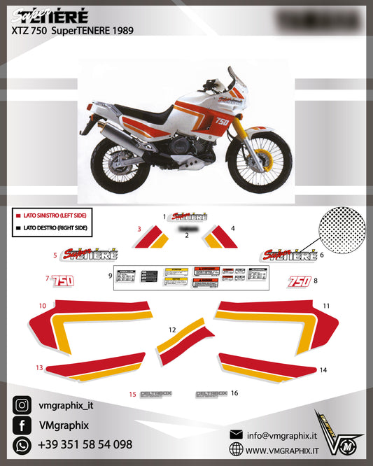 XTZ 750 Super TENERE 1989