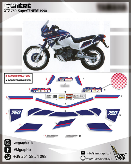 XTZ 750 Super TENERE 1990