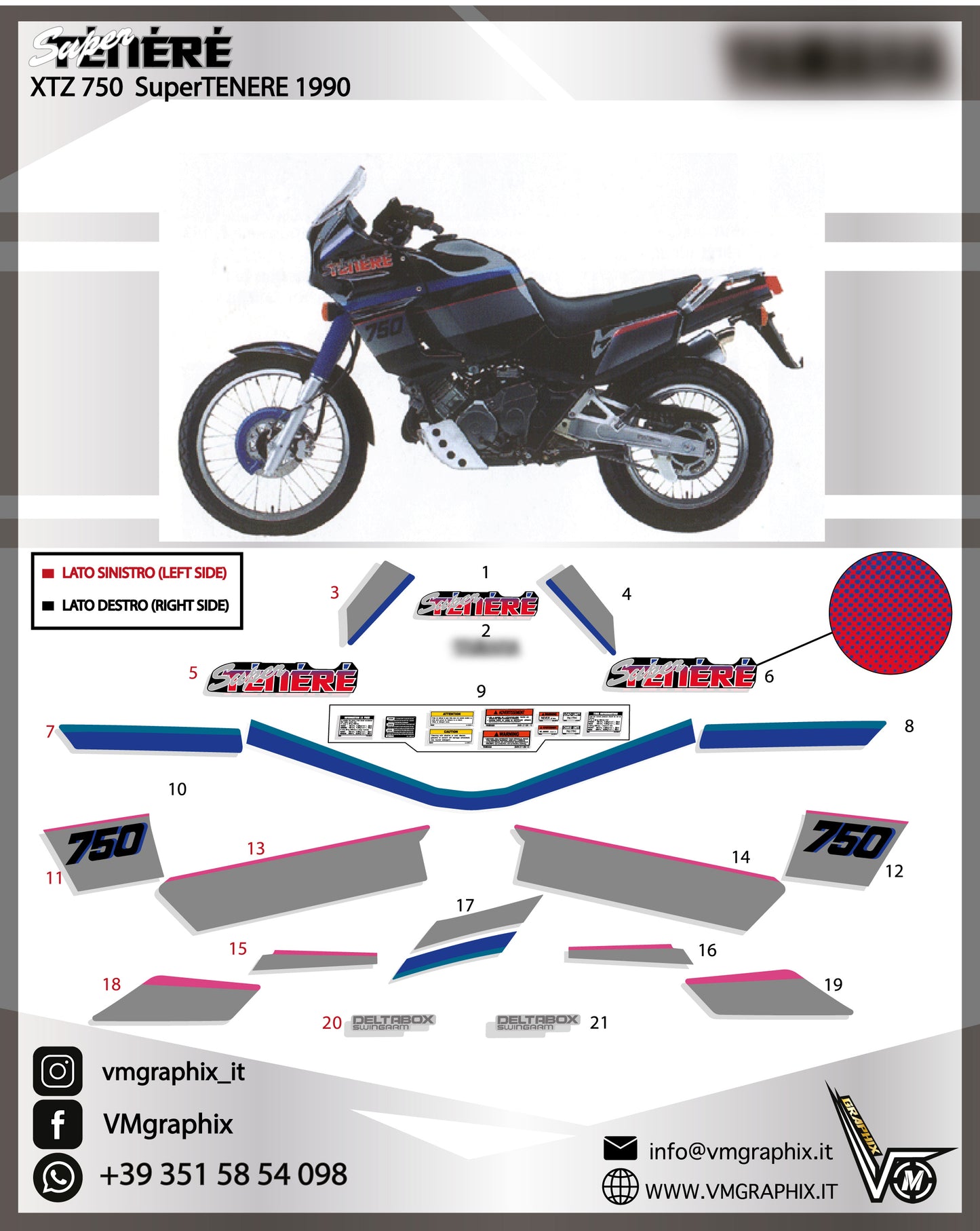 XTZ 750 Super TENERE 1990