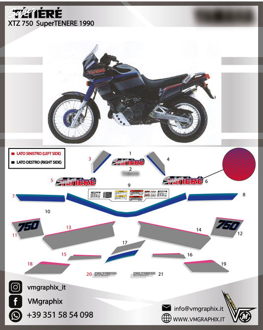 XTZ 750 Super TENERE 1990