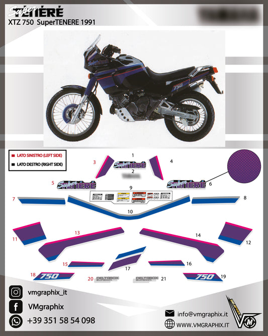 XTZ 750 Super TENERE 1991