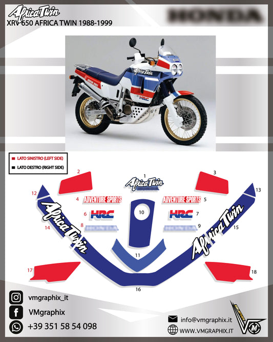 AFRICA TWIN RD03 XRV 650 1988 - 1999