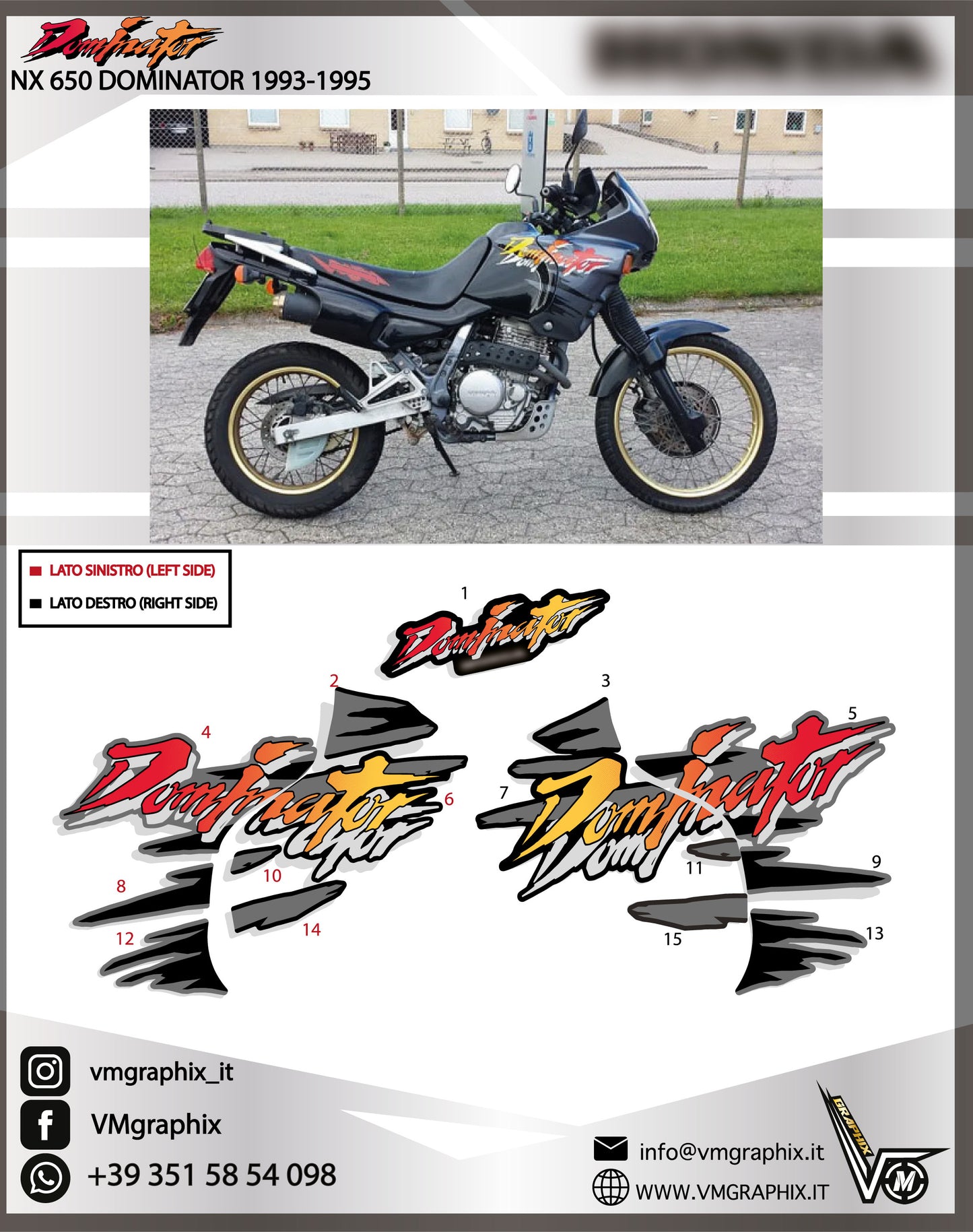 DOMINATOR NX 650 1993 - 1995