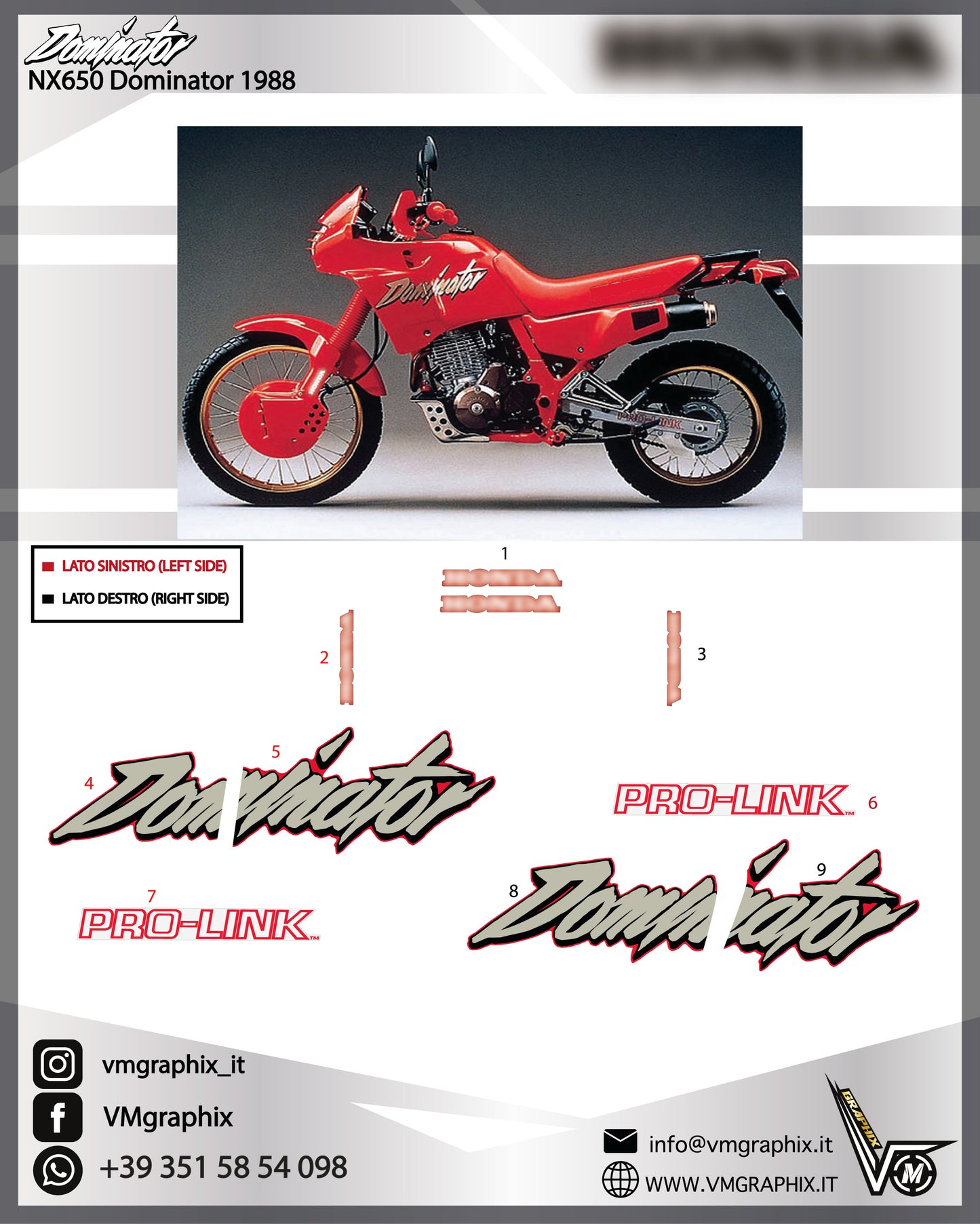 DOMINATOR NX 650 1988