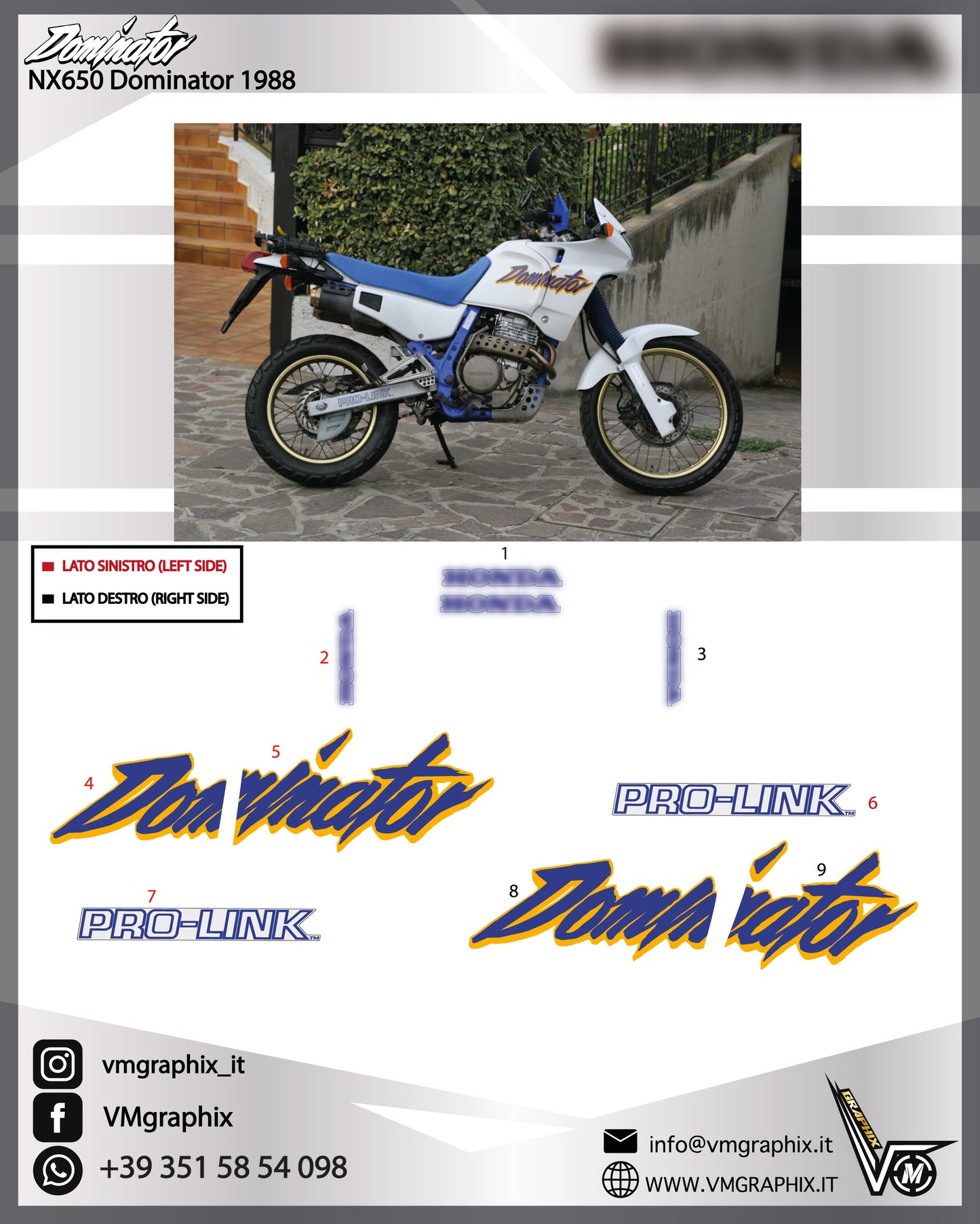 DOMINATOR NX 650 1988