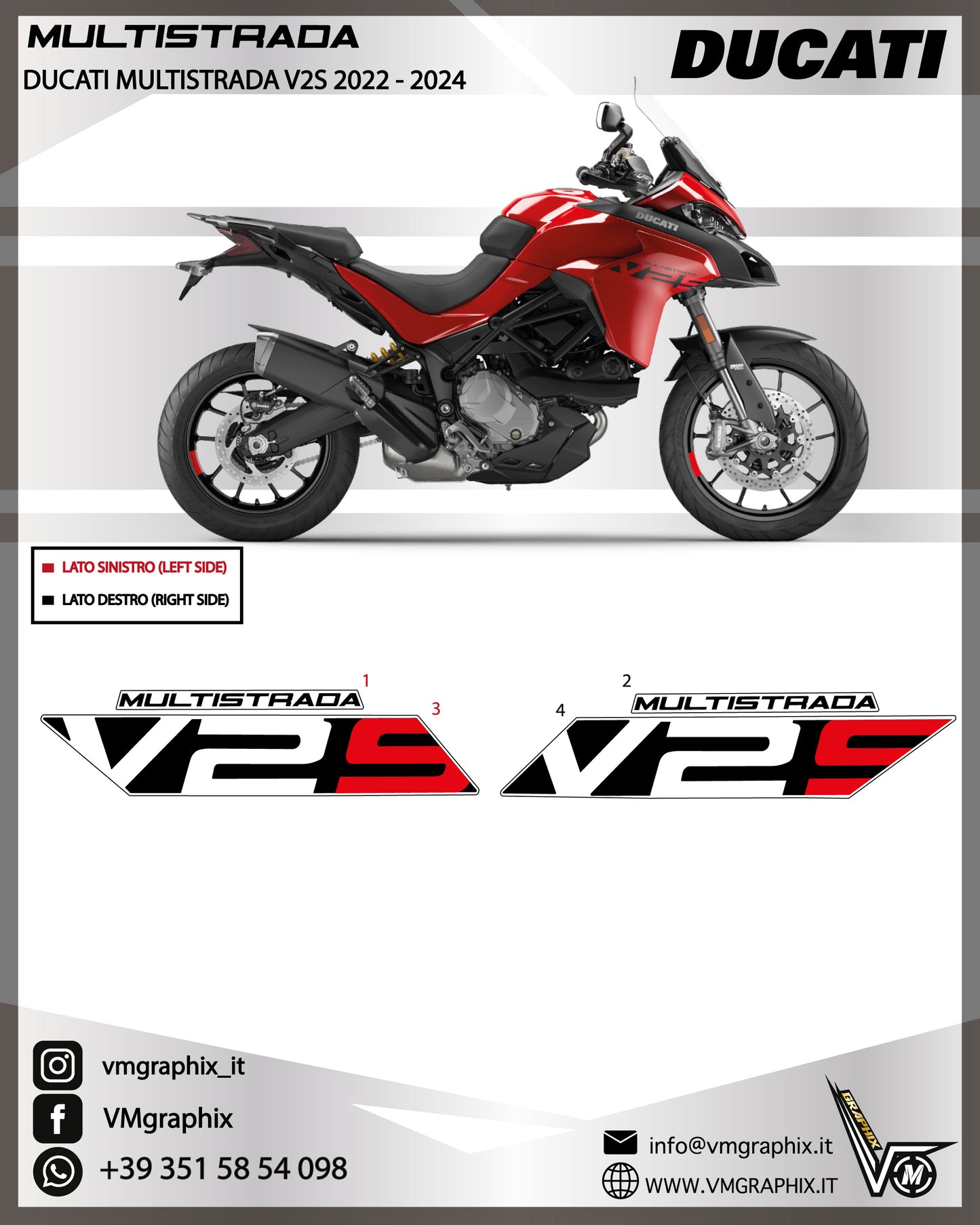 MULTISTRADA V2 V2S 2022 - 2024