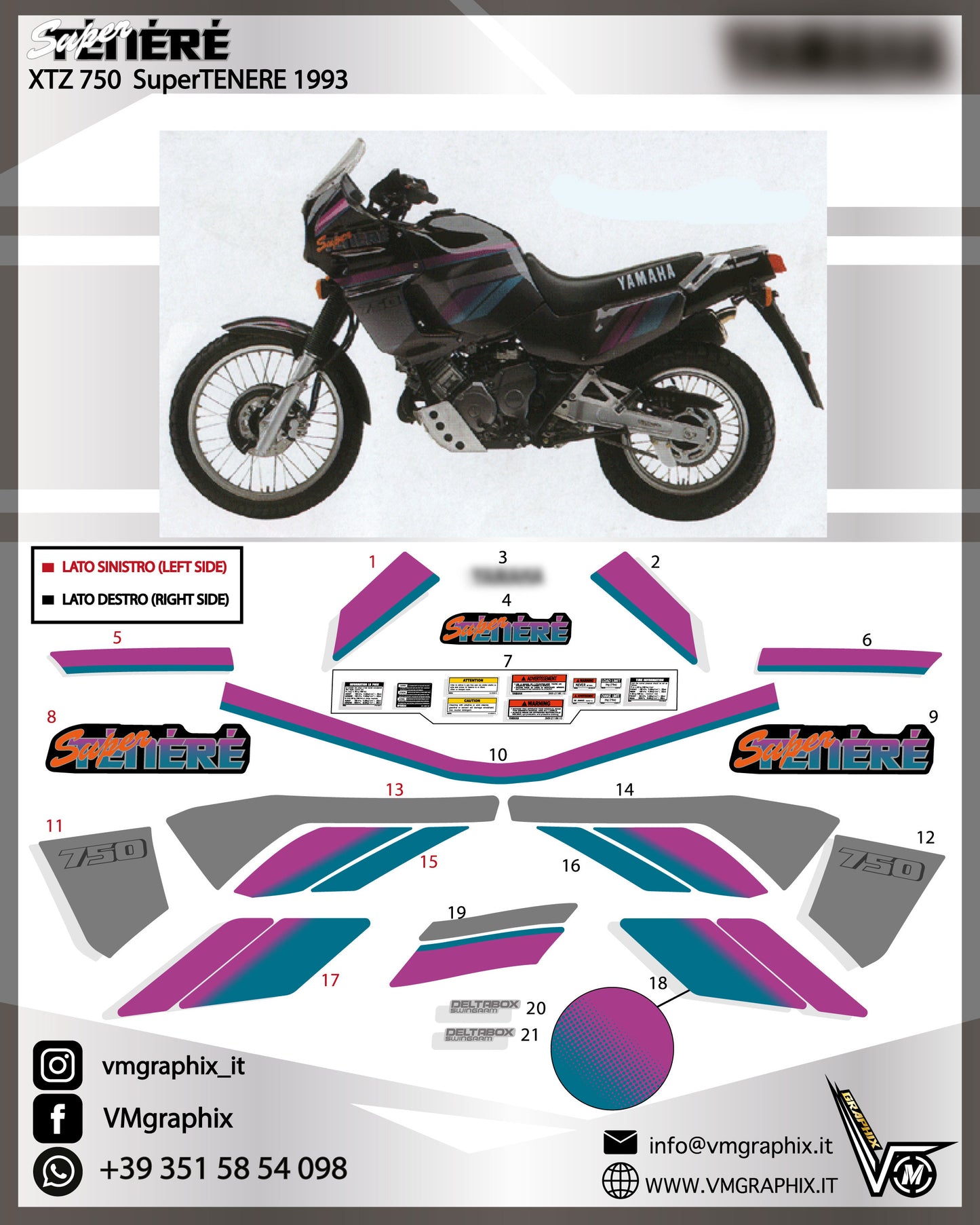 XTZ 750 Super TENERE 1993