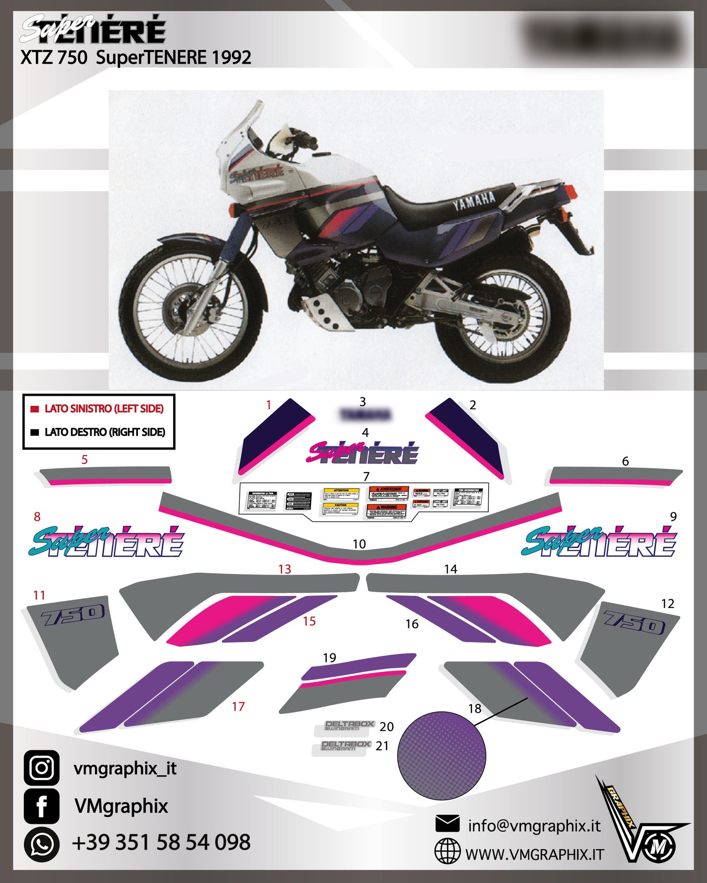 XTZ 750 Super TENERE 1992