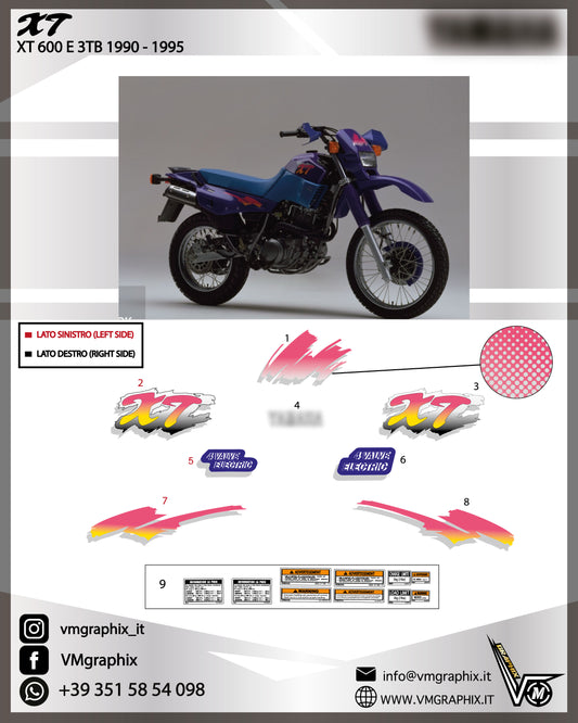 XT 600 E 3TB 1990 - 1995