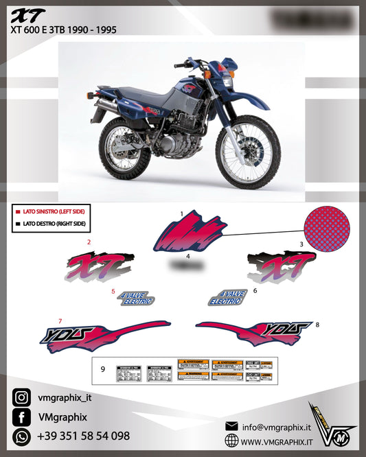 XT 600 E 3TB 1990 - 1995