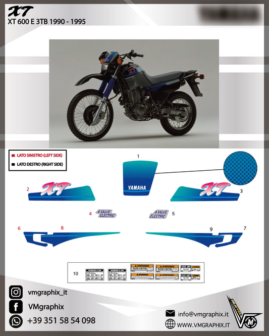 XT 600 E 3TB 1990 - 1995