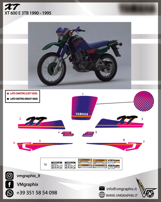 XT 600 E 3TB 1990 - 1995