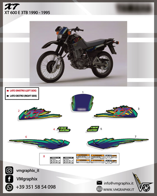 XT 600 E 3TB 1990 - 1995