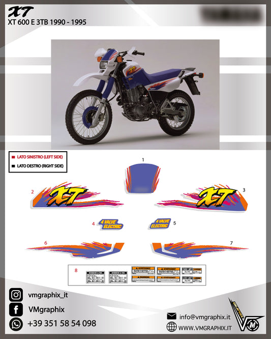 XT 600 E 3TB 1990 - 1995