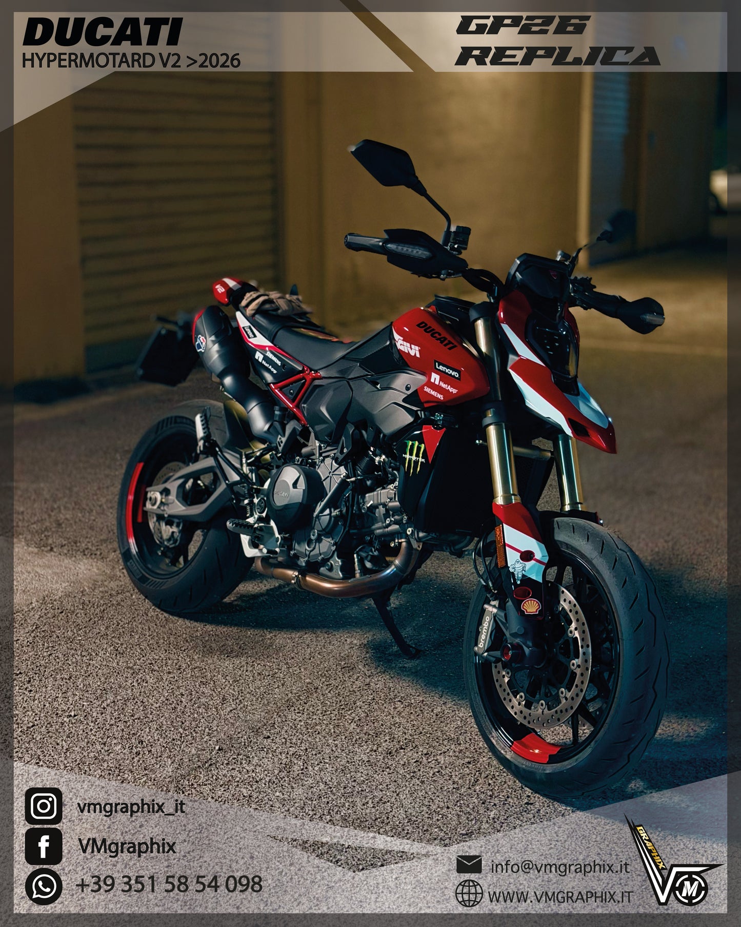 HYPERMOTARD V2 >2026 GP26 REPLICA