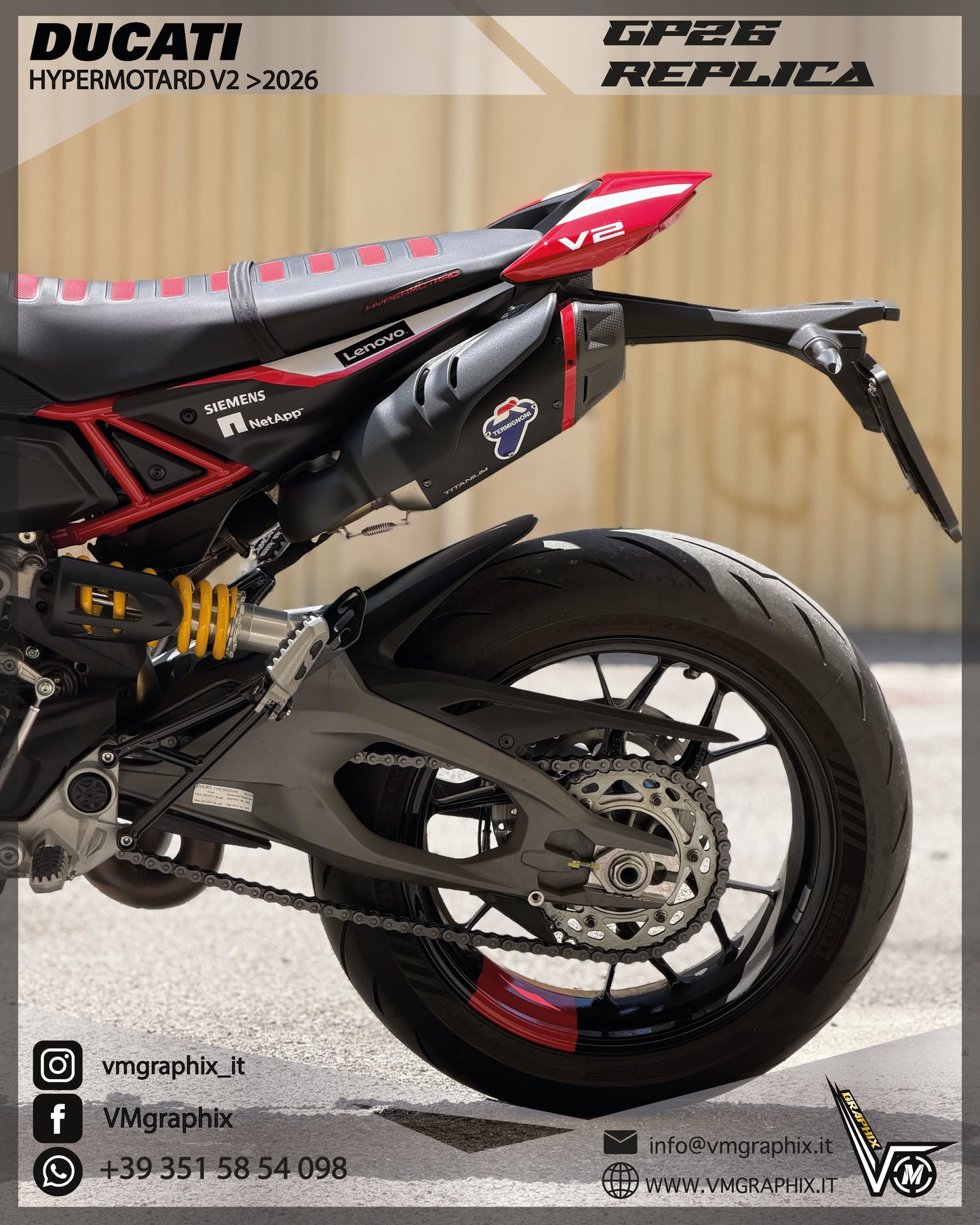 HYPERMOTARD V2 >2026 GP26 REPLICA